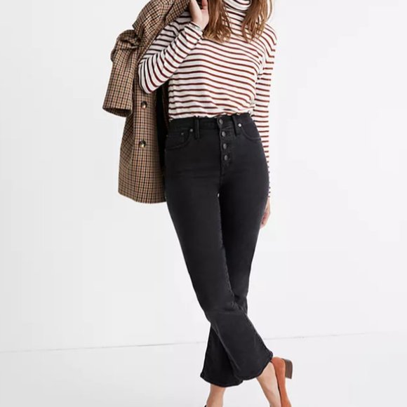 Cali Demi-Boot Jeans in Bellspring Wash - Picture 1 of 7